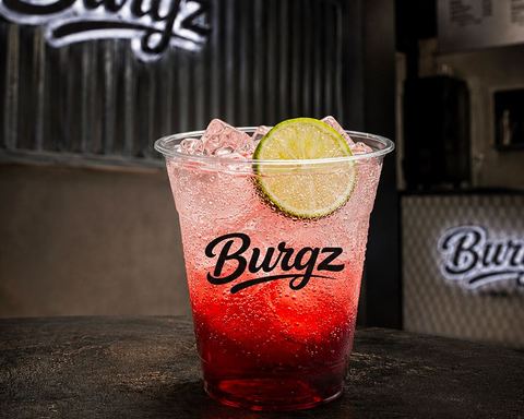 Limonade Burgz à la fraise