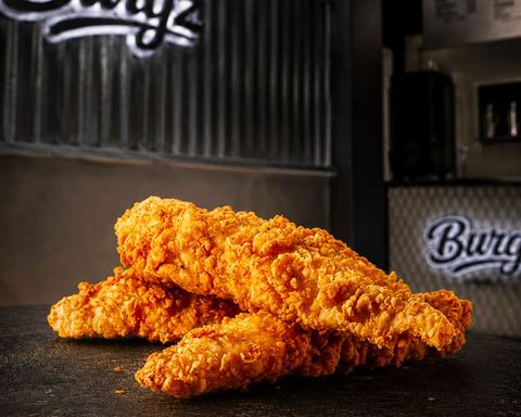 Trois tenders de poulet panés
