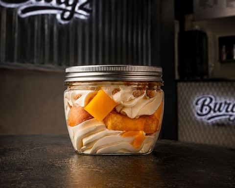 Tiramisu à la mangue en pot